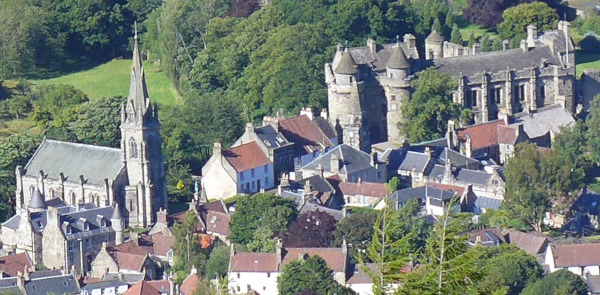 Falkland from the East Lomond Hill